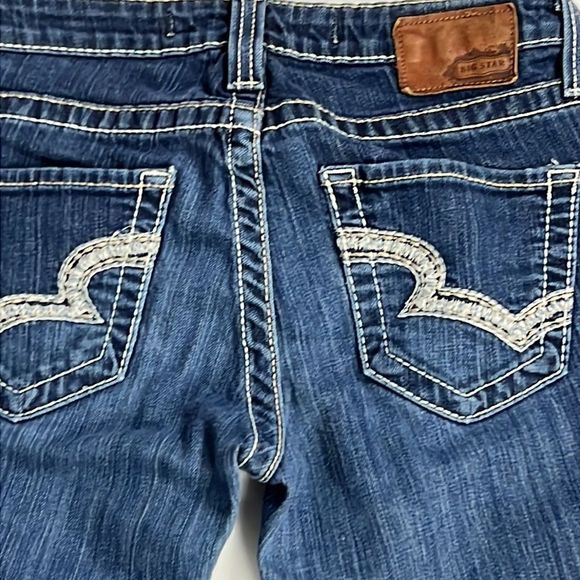 Buckle Big Star ladies low rise fit denim jeans size 27 - Picture 6 of 12